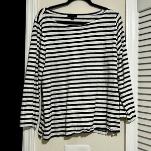 J Crew striped tee XL